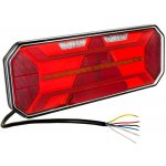 LED zadní světlo 12V 24V Levá s trojúhelníkem 5 funkcí – Hledejceny.cz