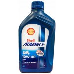 Shell Advance 4T AX7 10W-40 1 l – Zboží Mobilmania