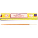 Satya Vonné tyčinky Nag Champa Seven Chakra sedm čaker 15 g – Zboží Dáma