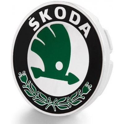 Škoda Auto Středová krytka hliníkových kol Škoda - originál 6U0601151L