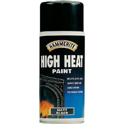 Hammerite spray žáruvzdorná černá mat 600C 400 ml – Zbozi.Blesk.cz