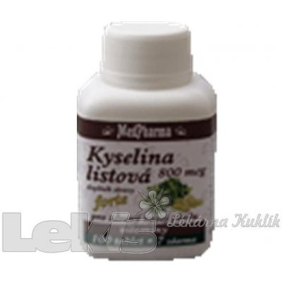 MedPharma Kyselina listová 800mcg 37 tablet