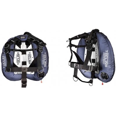 Křídlo Tecline Donut 17 Special Edition Blue + BACKPLATE + POSTROJ COMFORT BP hliník 3mm – Zboží Dáma