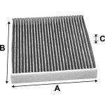 Filtr, vzduch v interiéru VALEO 715730