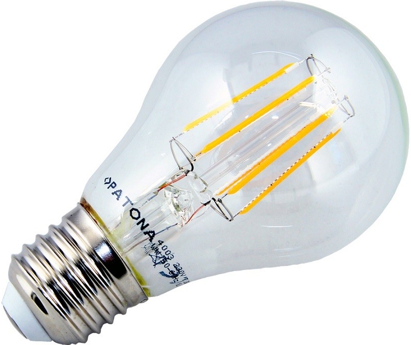 Patona LED žárovka E27 7,5W Teplá bílá LED žárovka 230V A60 Filament 810lm  od 269 Kč - Heureka.cz