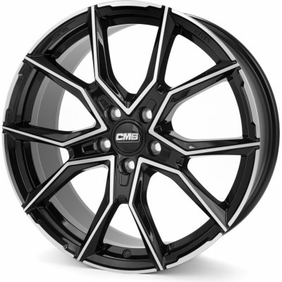 CMS C33 8x18 5x108 ET48 black polished