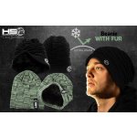 Hotspot Design Čepice s Kožíškem Zelený – Zboží Dáma