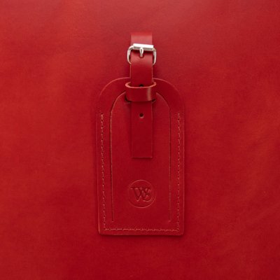 Wood Style Kožená Červená – Zboží Dáma