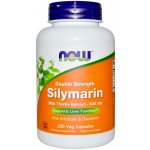 NOW Double Strength Silymarin milk thistle extract 300 mg 200 rostlinných kapslí – Sleviste.cz