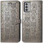 VSECHNONAMOBIL 66538 ART Peněženkový kryt Nokia G42 5G ANIMALS šedý – Zboží Živě