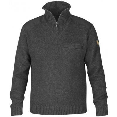 Fjällräven svetr Koster Sweater dark grey – Zboží Mobilmania