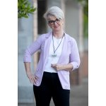 Pružné sako IVET lila – Hledejceny.cz