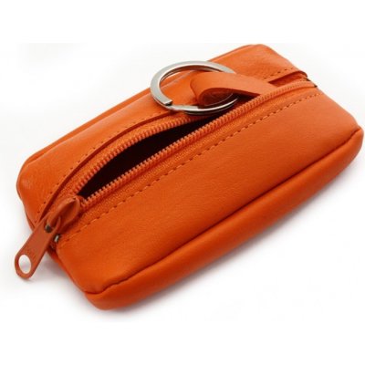 Oranžová kožená se zipovou kapsou 619 2418 84 – Zboží Dáma Oranžová kožená se zipovou kapsou 619 2418 84 – Zboží Dáma