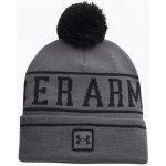 Under Armour Halftime Pom Beanie castlerock/black/black – Hledejceny.cz