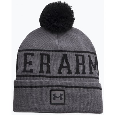Under Armour Halftime Pom Beanie castlerock/black/black – Hledejceny.cz