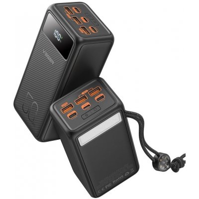 Power banka VEGER Tank Lite - 56 000mAh LCD Quick Charge PD 130W černá (W5001C) – Zbozi.Blesk.cz
