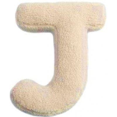 Mealini plyšové písmeno Wollweiss J – Zboží Mobilmania