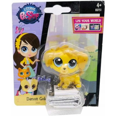 LITTLEST PET SHOP PEJSEK DAMON GOLDEN LPS B3751 – Zboží Mobilmania