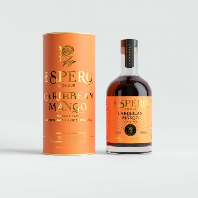 Espero Caribbean Mango 40% 0,7 l (Tuba) – Zboží Dáma
