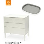 Stokke Sleepi Dresser Komoda s Přebalovací podložkou - White – Zbozi.Blesk.cz