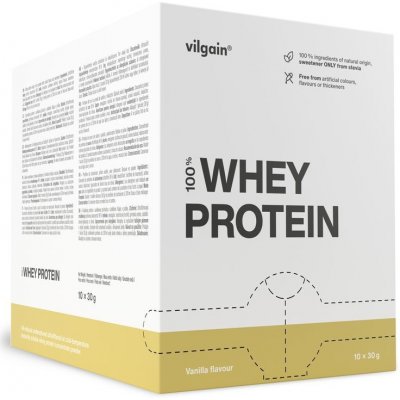 Vilgain Whey Protein 300 g – Zboží Dáma