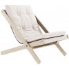 Zahradní židle a křeslo deckchair BOOGIE OUTDOOR white