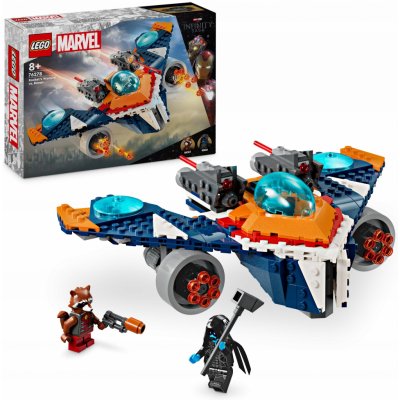 LEGO® Marvel 76278 Rocketův tryskáč Warbird vs. Ronan – Hledejceny.cz