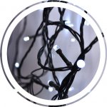 Solight LED venkovní vánoční řetěz 400 LED 20m přívod 5m 8 funkcí IP44 studená bílá – Hledejceny.cz