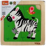 Viga puzzle zebra 4 dílky – Zboží Dáma