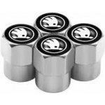 MJakes krytky ventilků hranaté stříbrné pro voty ŠKODA – Hledejceny.cz