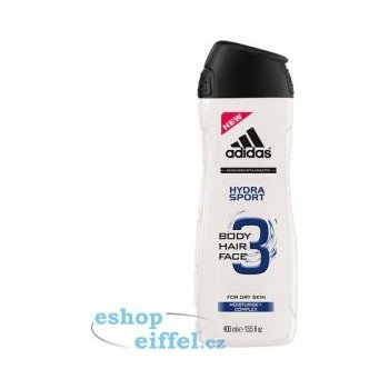 Adidas 3 Active Hydra Sport Men sprchový gel 250 ml