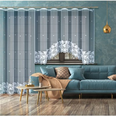 Haft komplet balkonové záclony balkonová páska záclony každá výška – Hledejceny.cz
