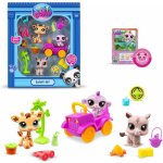 Littlest pet shop zvířátka Safari 3 ks BF00524 – Zboží Mobilmania