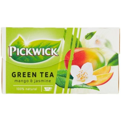 Pickwick zelený čaj mango a jasmín 20 x 1,5 g