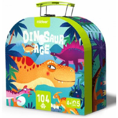 MiDeer Doba dinosaurů 104 dílků – Hledejceny.cz