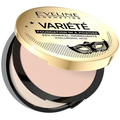 Eveline cosmetics Variété minerální pudr s kyselinou hyaluronovou 03 light vanilla 8 g – Zboží Mobilmania