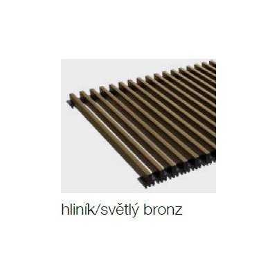 Korado Koraflex PM 34 x 150 cm Hliník/Bronz světlý – Hledejceny.cz