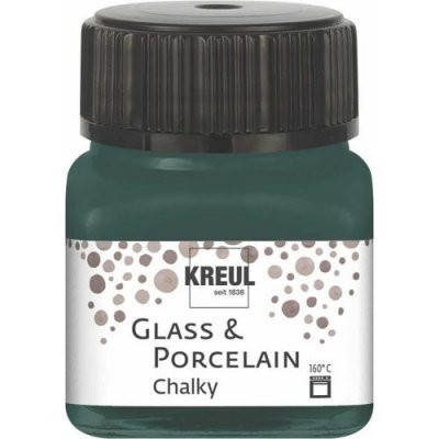 Kreul Barva na sklo a porcelán CHALKY 20 ml ZELENÁ CHATA – Zboží Dáma