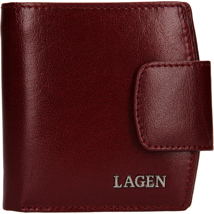 Lagen dámská kožená peněženka 50465 Cherry