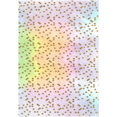 Papír Décopatch Texture 1ks Barevné šupiny – Zboží Dáma