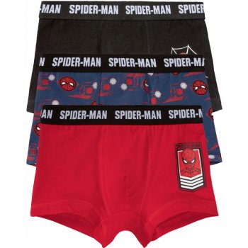 Chlapecké boxerky, 3 kusy Spiderman