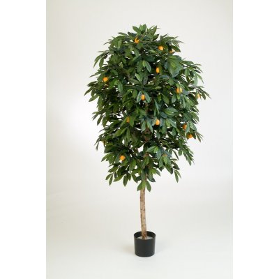 Luxusní umělý strom s plody MANDARINKOVNÍK STROM, 170 cm – Zboží Mobilmania