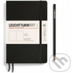 Leuchtturm1917 Zápisník Black Softcover B6+ čistý – Zboží Živě