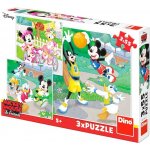 Dino Mickey a Minnie sportovci 3 x 55 dílků – Zboží Mobilmania