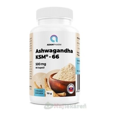 Orin ADAMPharm Ashwagandha KSM-66 500 mg tobolky, 90 ks – Hledejceny.cz