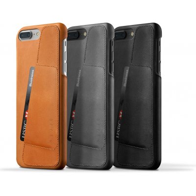 Pouzdro MUJJO Leather Wallet Case iPhone 8 Plus / 7 Plus - černé – Zboží Mobilmania