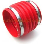 Jacky Auto Sport Antivibrační spojka na sání vzduchu - průměr 67 mm - červená - J-TEC – Hledejceny.cz