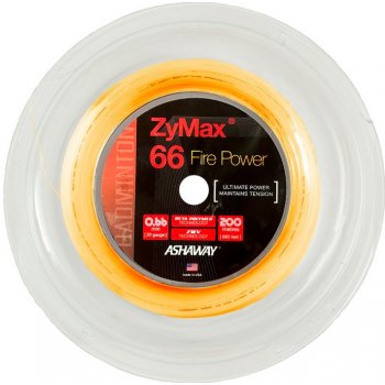 Ashaway ZyMax 66 Fire Power 200 m