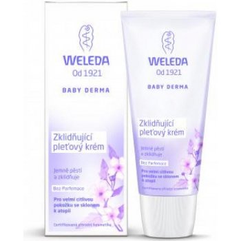 Weleda Baby Derma zklidňující tělové mléko 200 ml + Weleda Baby Derma zklidňující pleťový krém 50 ml dárková sada