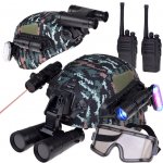 JOKO Dětská vojenská sada s laserem maskáčová – Zboží Dáma